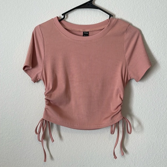 Shein Ribbed Crop Top - Picture 3 of 4